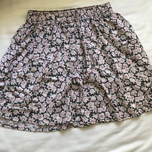 Floral Hollister skirt